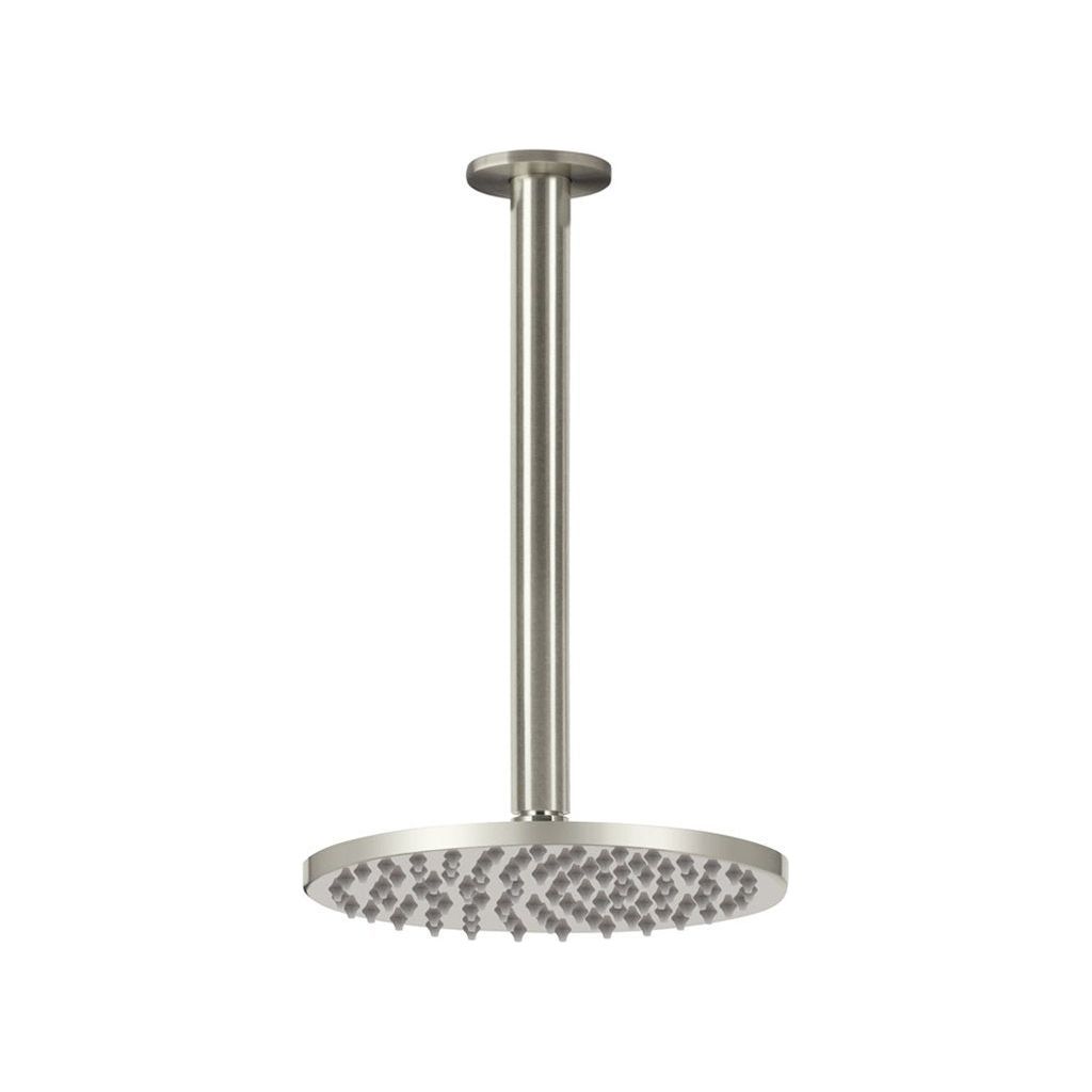 Round Ceiling Shower 200mm Rose, 300mm Dropper