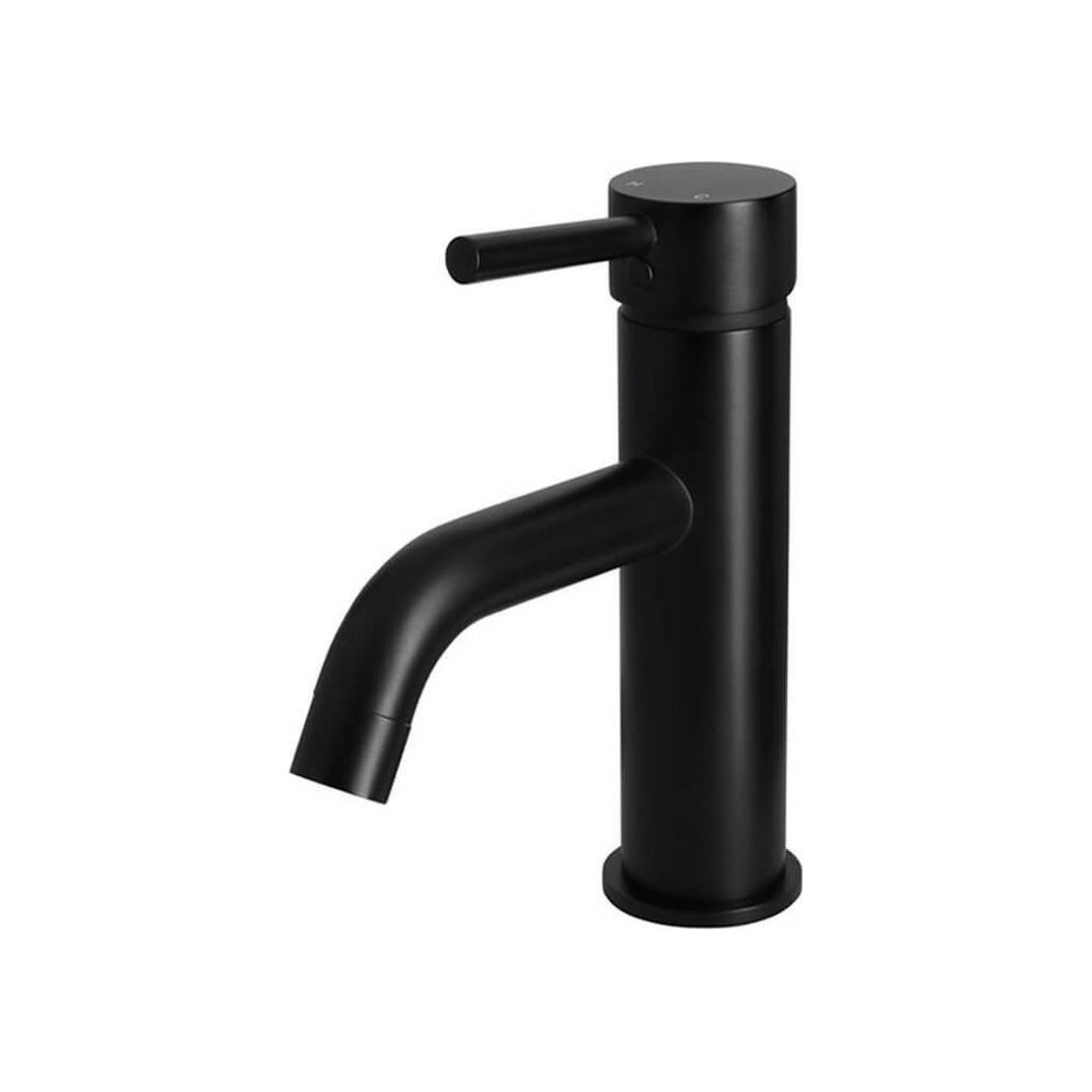 Round Basin Mixer Curved