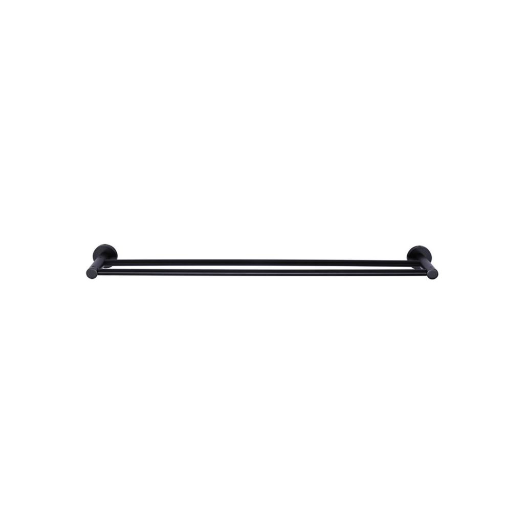 Round Double Towel Rail 900mm