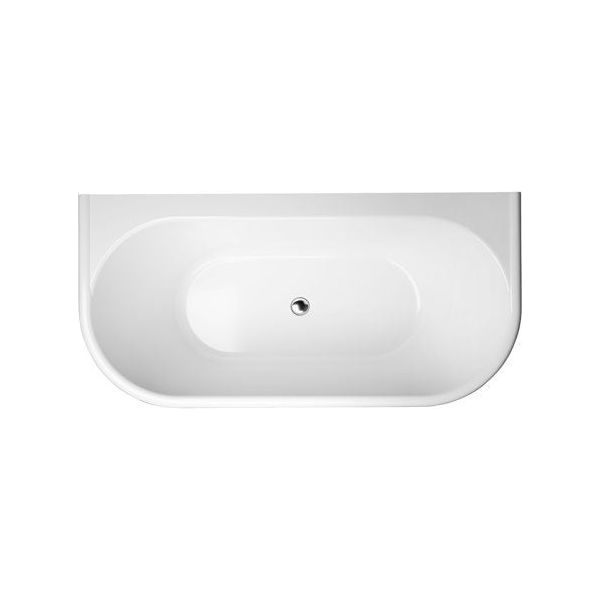 Oxford 1700 Back-To-Wall Freestanding Bath