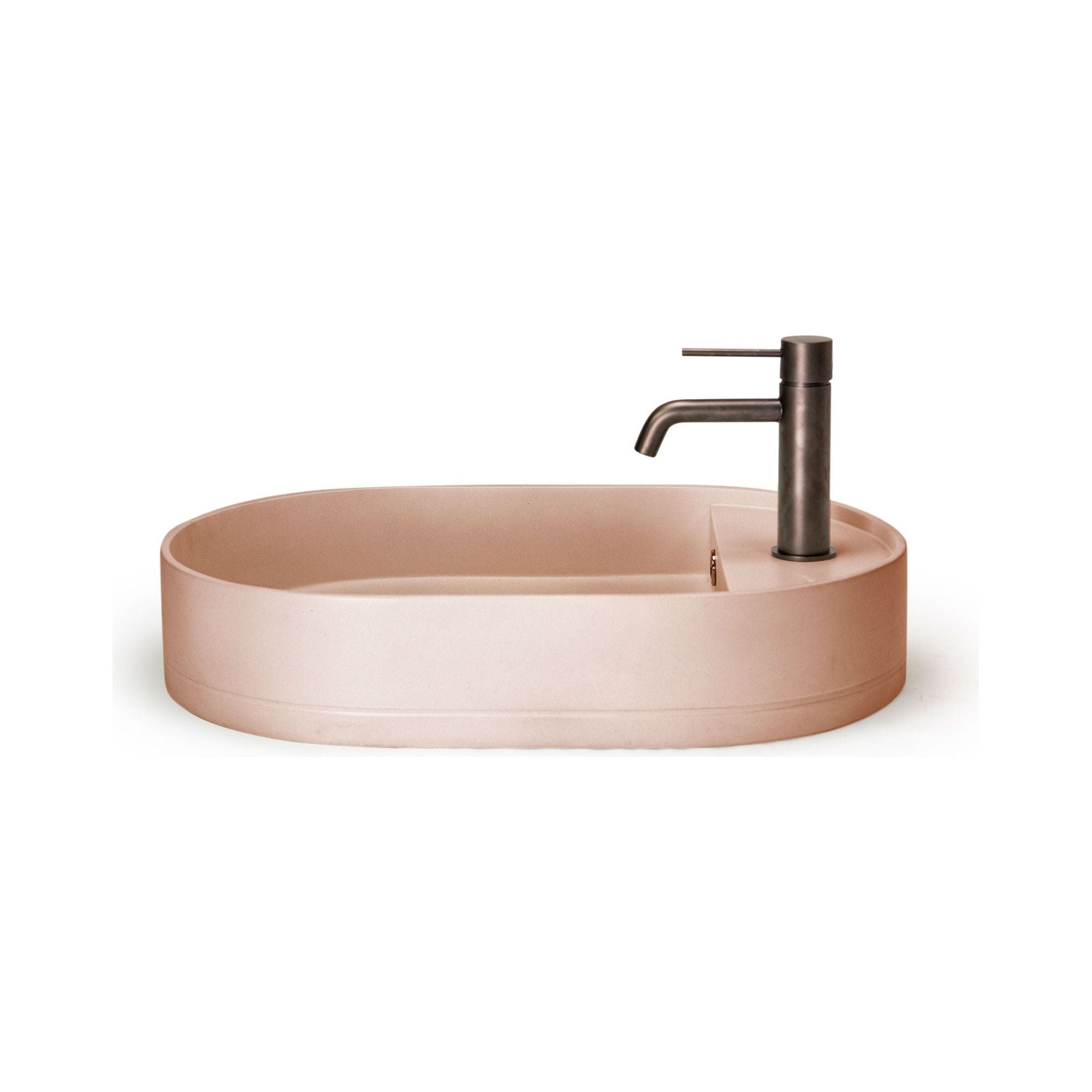 Shelf Oval Basin With 1 Taphole — Surface Mount