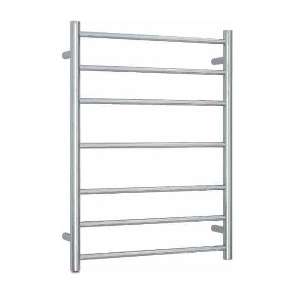 Straight Round Ladder Heated Towel Rail with Switch