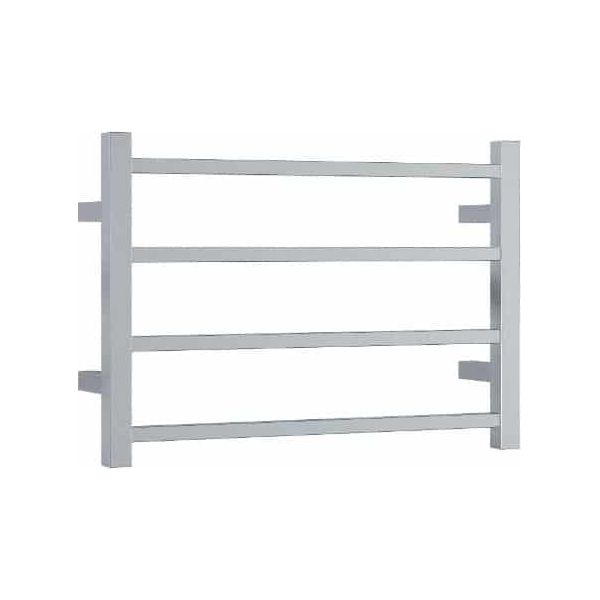 Straight Square Ladder Heated Towel Rail