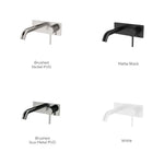 Axus Pin Wall Mounted Basin/Bath Mixer - 220mm Spout
