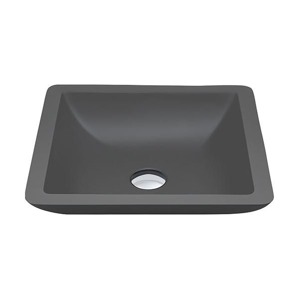 Fienza Classique 420 Above Counter Solid Surface Basin - Matte Grey